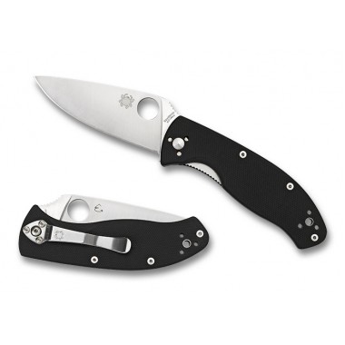 Нож складной SPYDERCO Tenacious G-10 Black